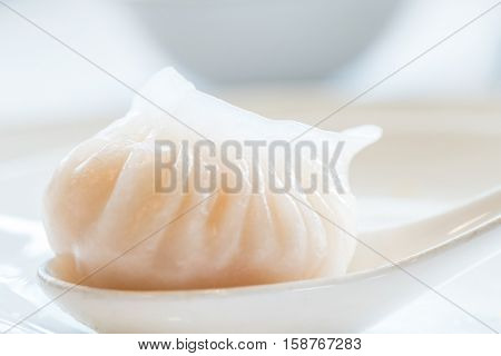 Chinese dim sum Hagao - Steamed Chinese groumet cuisine