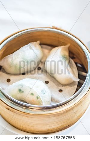 Chinese dim sum Hagao - Steamed Chinese groumet cuisine