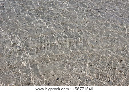 the beach sand and water sea. background