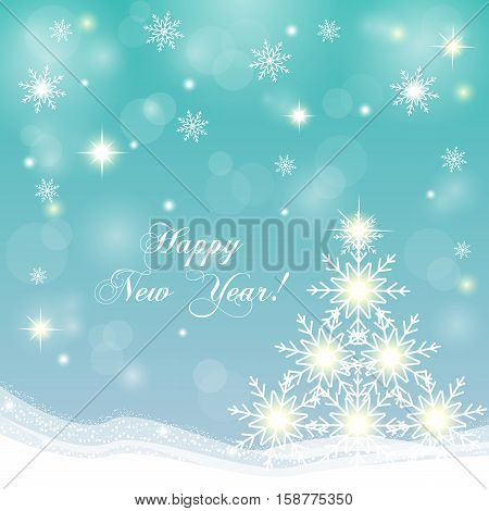 Abstract Christmas Tree