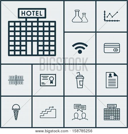 Set Of 12 Universal Editable Icons. Can Be Used For Web, Mobile And App Design. Includes Icons Such As Drink Cup, Growth, Female Application And More.