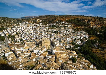 Beautiful Cityscape With In Montefrio, Spain