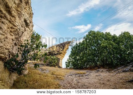 Castle Colomeras In Andalusia, Spain