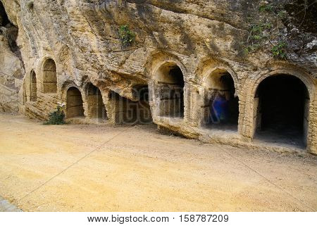 Castle Colomeras In Andalusia, Spain