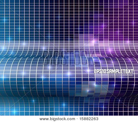Surface convexe mosaïques Vector