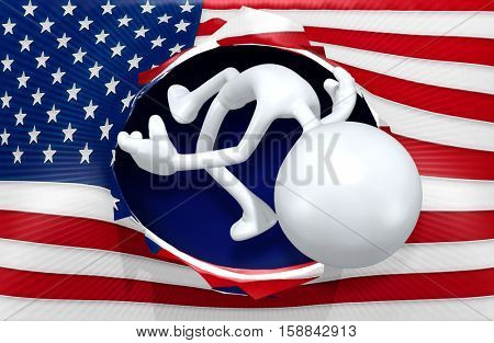 The Original 3D Character Illustration Expelled