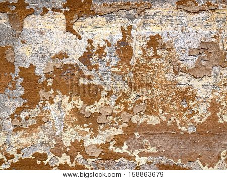 Grunge wall of the old house. vintage texture