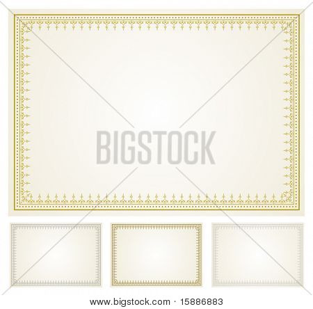 Certificate Frame Images, Illustrations & Vectors (Free) - Bigstock
