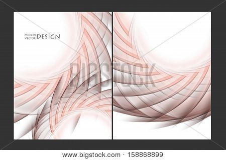 Vector brouchures bright templates set. Elements for design. Magazine, annual reports vector templates. Eps10