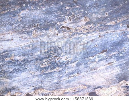 old wall texture of blue marble background