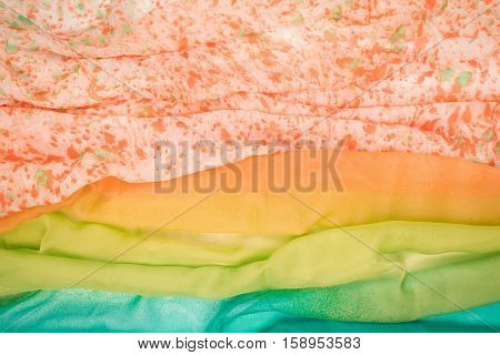 Abstract Background Made Of Cloth.