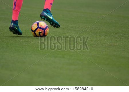 VALENCIA, SPAIN - NOVEMBER 20th: La Liga soccer match between Valencia CF and Granada CF at Mestalla Stadium on November 20, 2016 in Valencia, Spain