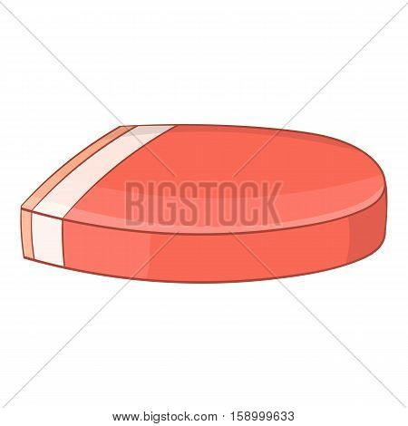 Delicious meat icon. Cartoon illustration of delicious meat vector icon for web