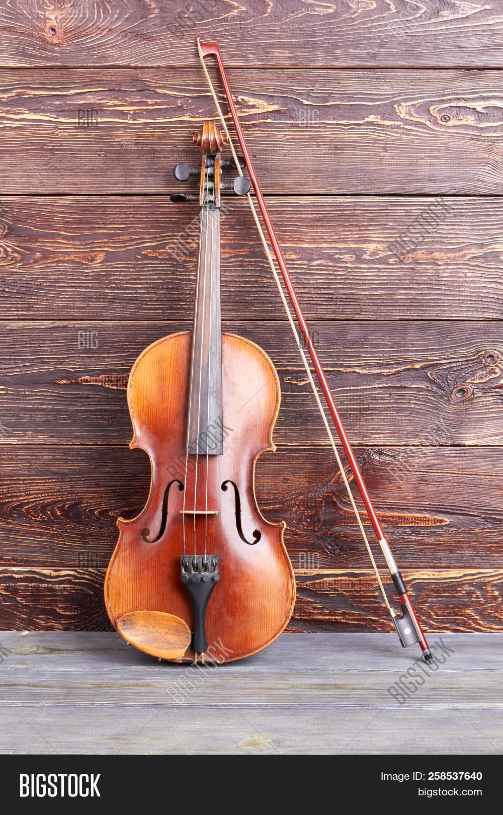 Vintage Violin On Image & Photo (Free Trial) Bigstock