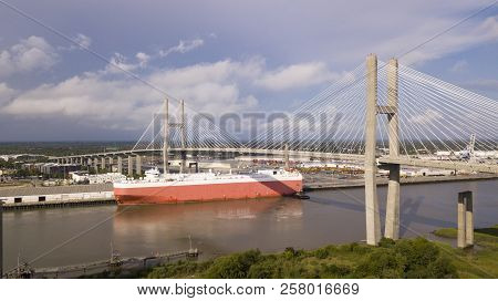 The Savannah River Carries Important Cargo Right In Or Our From The Atlantic Ocean