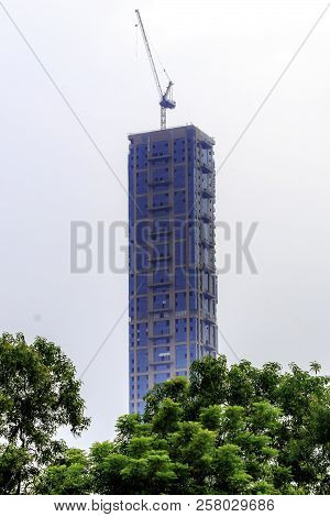 Chatterjee Intenational Centre, Kolkata / India Asia - August 31 2018: Recently Renovated And Comple