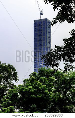 Chatterjee Intenational Centre, Kolkata / India Asia - August 31 2018: Recently Renovated And Comple