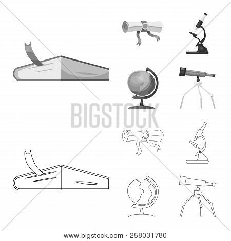 Vector Design Of Education And Learning Logo. Set Of Education And School Vector Icon For Stock.