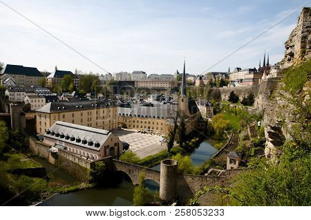 Picturesque Neumunster Abbey - City Of Luxembourg
