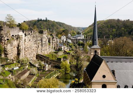 Picturesque Neumunster Abbey - City Of Luxembourg