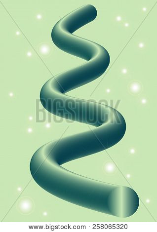 Vector Abstract Background With Smooth Element And Flares