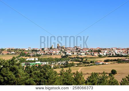 View Of The Town Of Mogadouro, Tras-os-montes, Portugal
