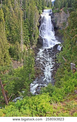 Alexander Falls In The Callaghan Valley, Canada