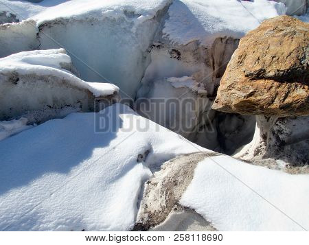 Beautiful Glacier Hike And Clim To Weisskugel Mountain