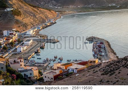 Boat On Jebha Harbor