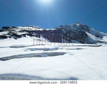 Beautiful Glacier Hike And Clim To Weisskugel Mountain