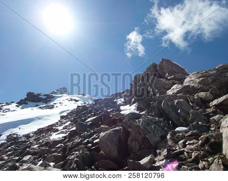 Beautiful Glacier Hike And Clim To Weisskugel Mountain