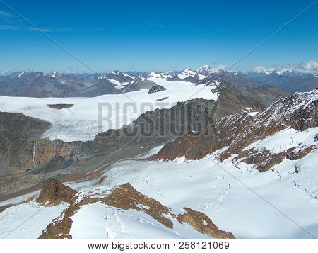 Beautiful Glacier Hike And Clim To Weisskugel Mountain