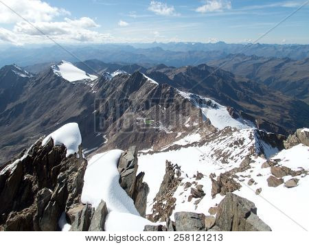 Beautiful Glacier Hike And Clim To Weisskugel Mountain