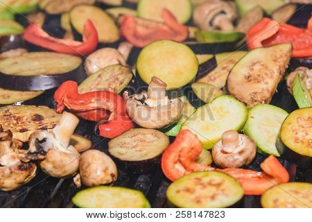 Grilled Vegetables On The Whole Frame
