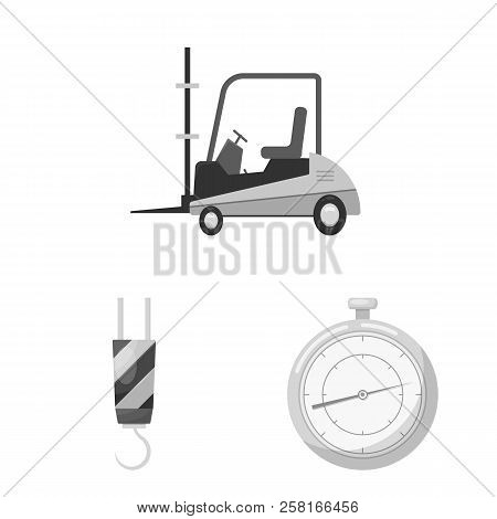 Isolated Object Of Goods And Cargo Logo. Collection Of Goods And Warehouse Stock Vector Illustration