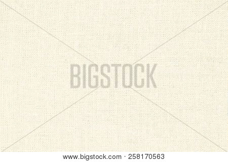 Natural Linen Material Textile Canvas Texture Background