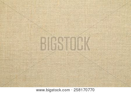 Natural Linen Material Textile Canvas Texture Background