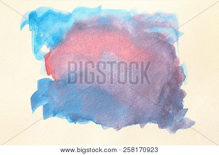 Abstract Design Watercolor Picture Painting Illustration Background