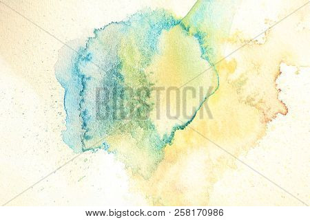 Abstract Design Watercolor Picture Painting Illustration Background