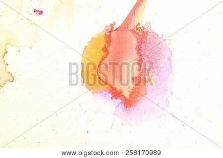 Abstract Design Watercolor Picture Painting Illustration Background