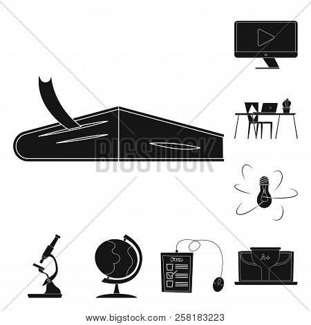 Vector Design Of Education And Learning Logo. Set Of Education And School Vector Icon For Stock.