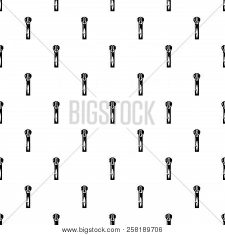 Lock Zip Icon. Simple Illustration Of Lock Zip Vector Icon For Web