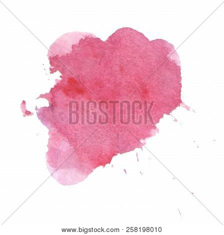 Watercolor Pink Brush, Pink Hand Brush, Background Pink
