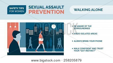 Sexual Assault Prevention And Self Defense Tips For Women: How To Be Safe When Walking Alone