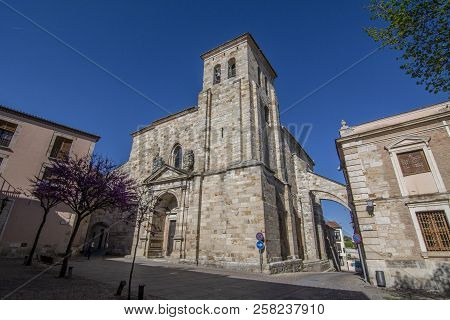 Romanesque Church Of St. Peter And St. Ildefonso In The City Of Zamora, Spain