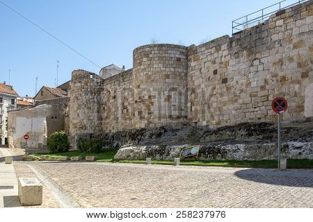 The Urban Medieval Wall Of Zamora In Spain