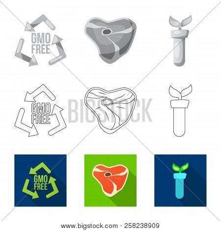 Vector Design Of  And  Logo. Set Of  And  Stock Vector Illustration.