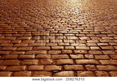 Moscow. Russian Federation. Red square, pavement. background