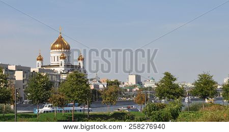 Moscow. Russian Federation. The Cathedral Of Christ The Savior.