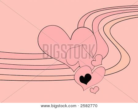 Heartspinkblack